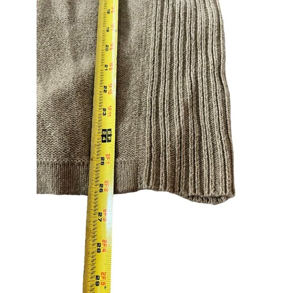 VTG. Woolrich Men's Pullover Sweater Brown Size Large 1/4 Zip Knitted Mock Neck - Picture 7 of 8